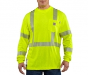 Men's Flame-Resistant High Visibility Long Sleeve Shirt